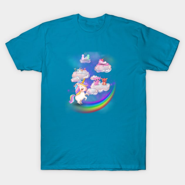 Fantasy Dreamland T-Shirt by AlmostMaybeNever